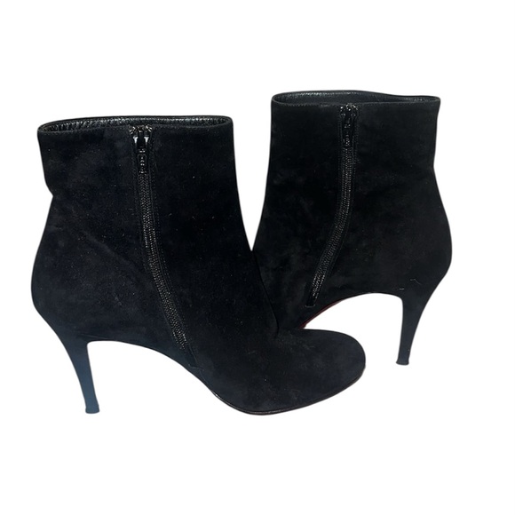 Christian Louboutin Classic Black Ankle Booties - Picture 3 of 6